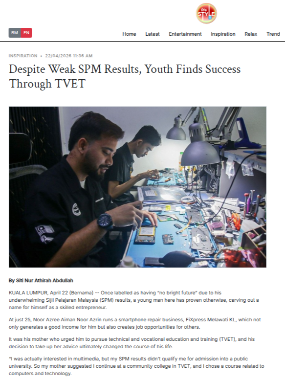 FixpressMY Repair Process 1